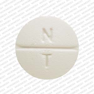 Trihexyphenidyl hydrochloride 5 mg N T 5 Front
