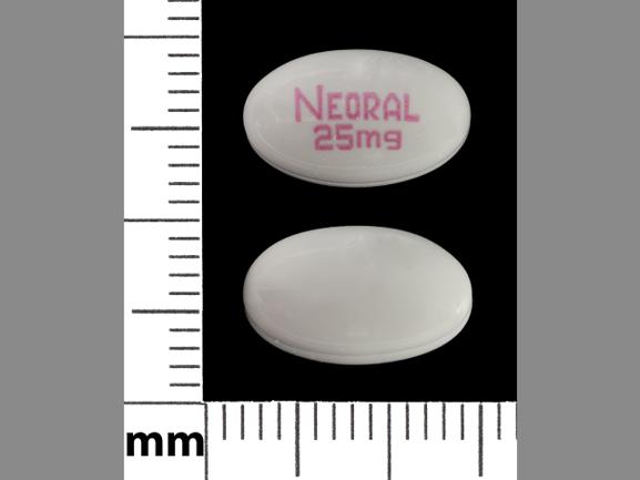 Neoral 25 mg NEORAL 25mg