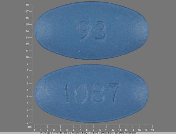 Cefaclor ER 500 mg 93 1087