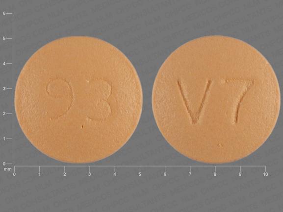 Quetiapine fumarate 25 mg V7 93