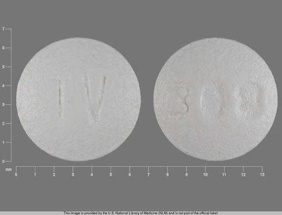 Pill TV 308 White Round is Hydroxyzine Hydrochloride