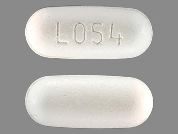 Pill L054 White Capsule/Oblong is Pseudoephedrine Hydrochloride Extended Release