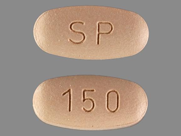 Pill SP 150 Pink Oval is Vimpat