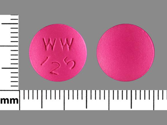 Chloroquine phosphate 500 mg WW 125