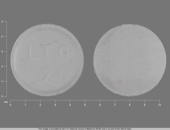 Lamictal (chewable) 2 mg LTG 2