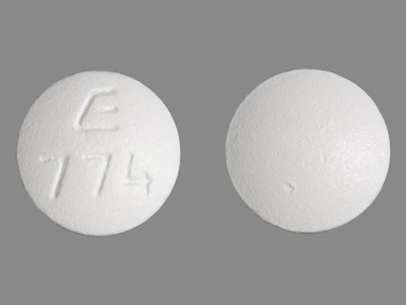 Pill E 774 White Round is Bisoprolol Fumarate