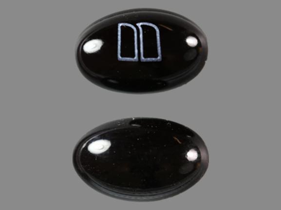Pill n Black Capsule-shape is Nephrocaps