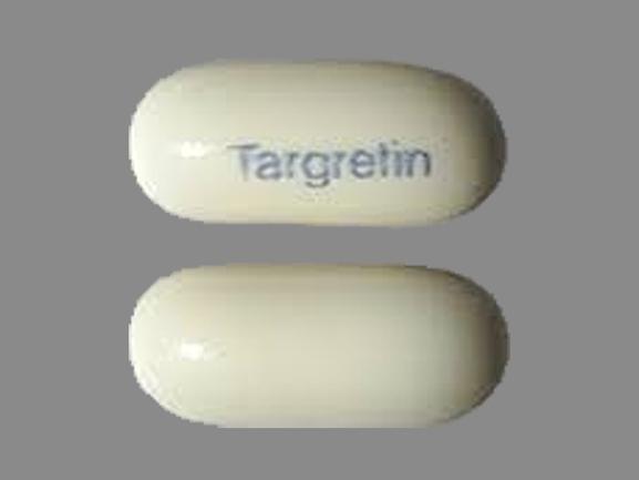 Pill Targretin White Oval is Targretin