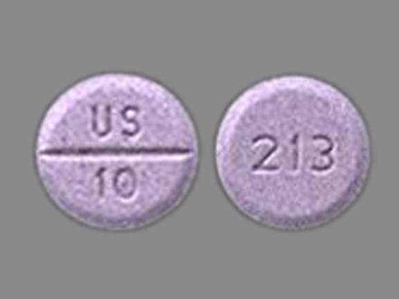 US 10 213 Pill Purple Round 9mm - Pill Identifier