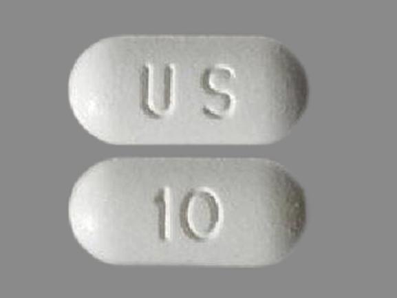 Pill U S 10 White Oval is Oxandrolone