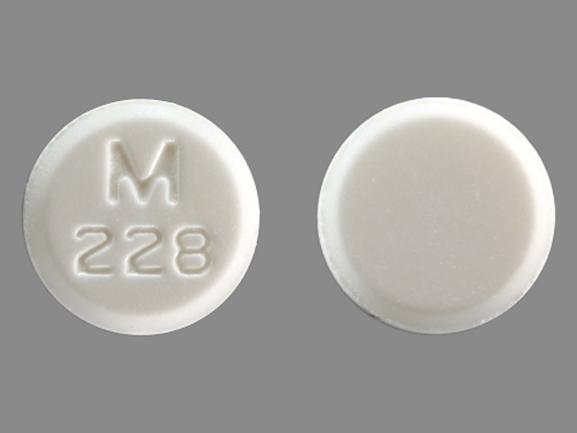 Pill M 228 White Round is Pioglitazone Hydrochloride