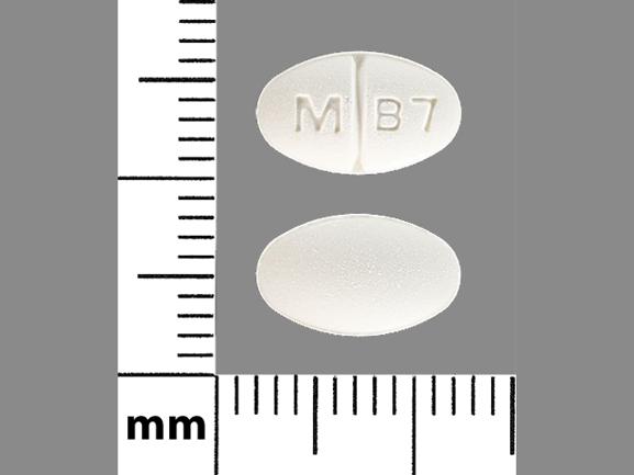 Buspirone hydrochloride 7.5 mg M B7