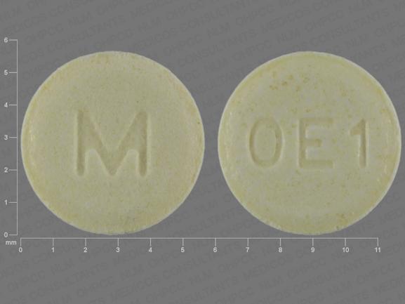 Olanzapine (orally disintegrating) 5 mg M OE1