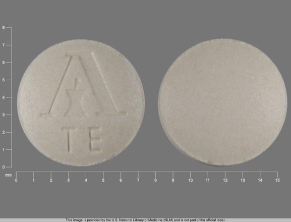 Armour thyroid 60 mg A TE