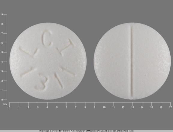 Pill LCI 1311 White Round is Terbutaline Sulfate