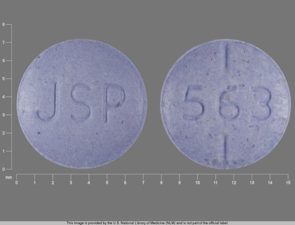 Jsp 563 Pill Images Purple Round