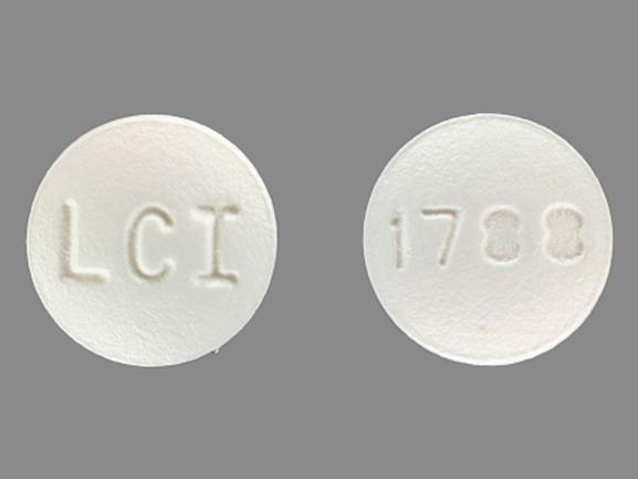 Pill LCI 1788 White Round is Fluphenazine Hydrochloride