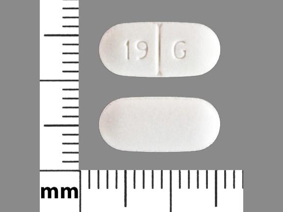 Meclizine hydrochloride 12.5 mg 19 G