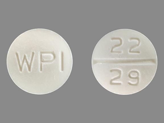 Metoclopramide hydrochloride 10 mg WPI 22 29