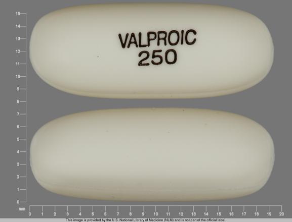 Valproic acid 250 mg VALPROIC 250