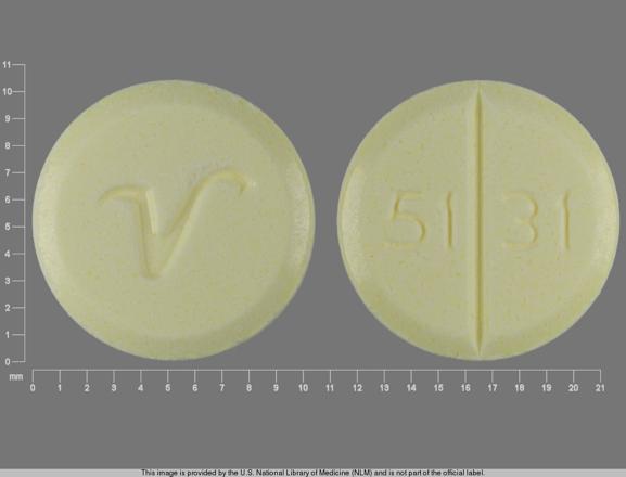 Pill 51 31 V Yellow Round is Primidone