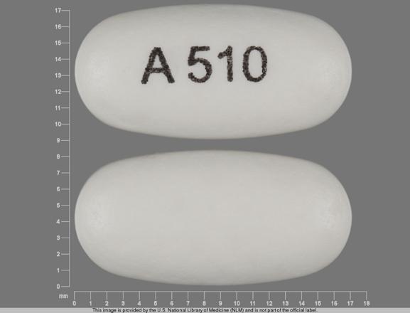 Pill A 510 White Oval is Divalproex Sodium Extended-Release