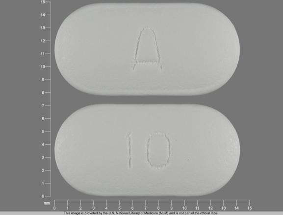 Mirtazapine 45 mg A 10