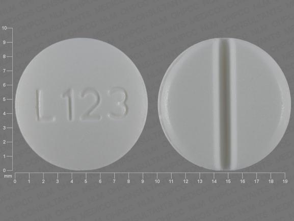 N 128 Pill White Round 9mm - Pill Identifier