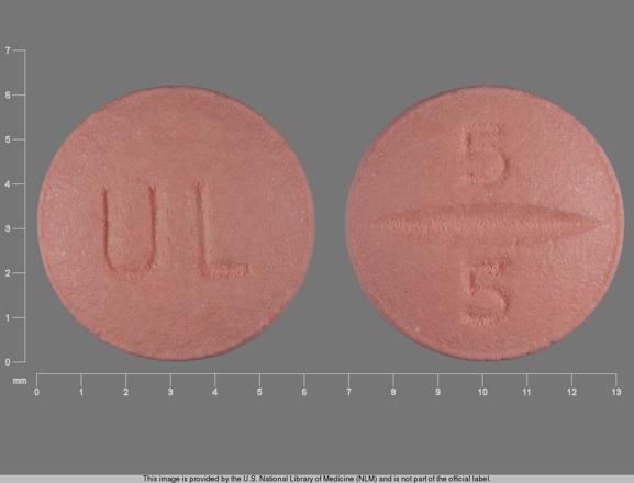 Bisoprolol fumarate 5 mg UL 5 5