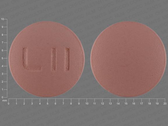 Pill L 11 Pink Round is Clopidogrel Bisulfate