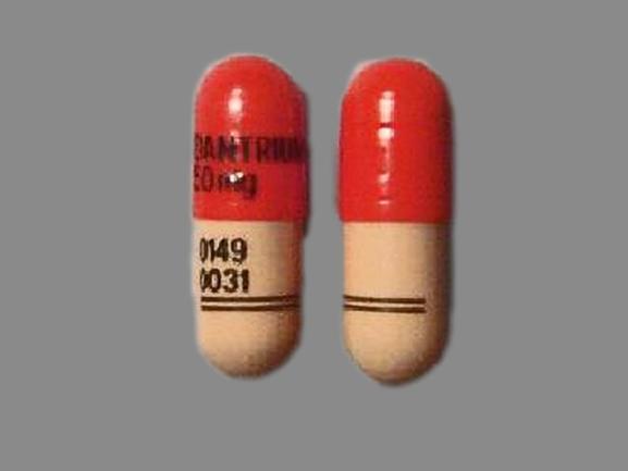 Dantrium 50 mg DANTRIUM 50 mg 0149 0031