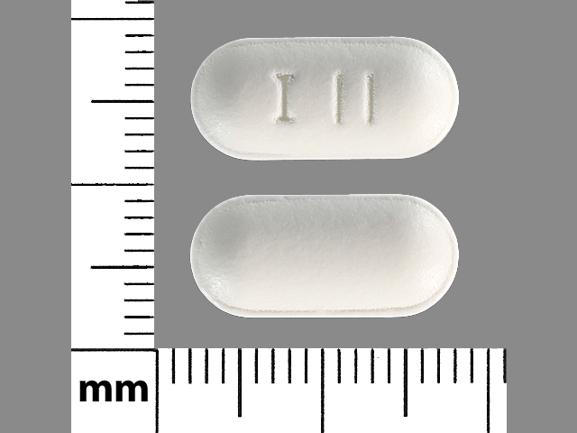 Pill I 11 White Capsule/Oblong is Naproxen Delayed Release