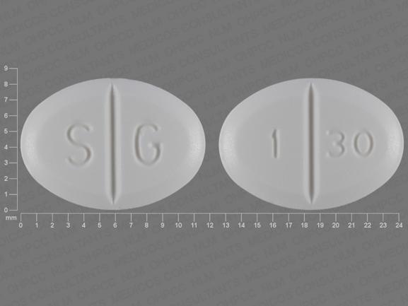 Pramipexole dihydrochloride 1 mg S G 1 30