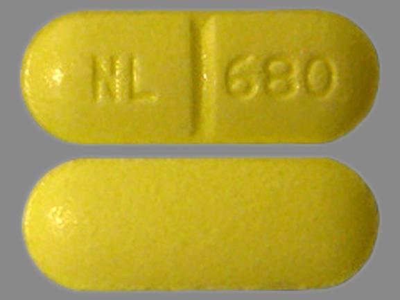 Naloxone hydrochloride and pentazocine hydrochloride 0.5 mg / 50 mg NL 680