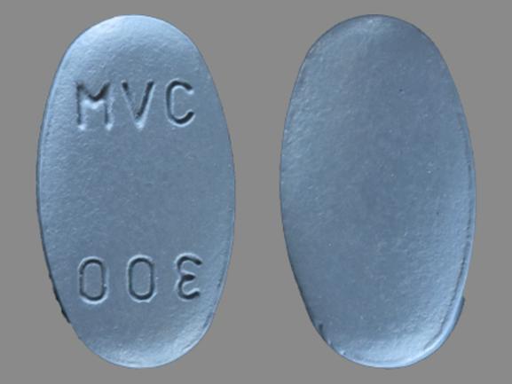 Pill MVC 300 Blue Oval is Selzentry