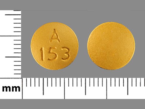 Nifedipine extended release 30 mg A 153