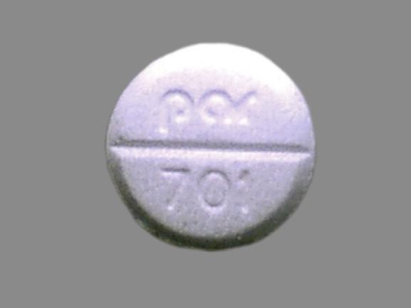 Pill par 701 White Round is Clomiphene Citrate