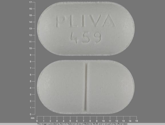 Pill PLIVA 459 White Capsule-shape is Theophylline Extended-Release