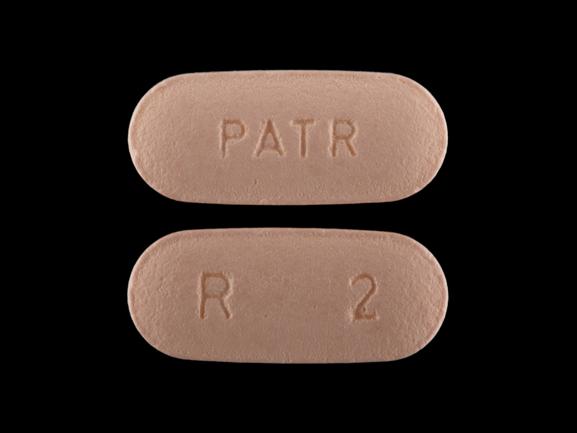 Pill PATR R 2 Orange Capsule/Oblong is Risperidone