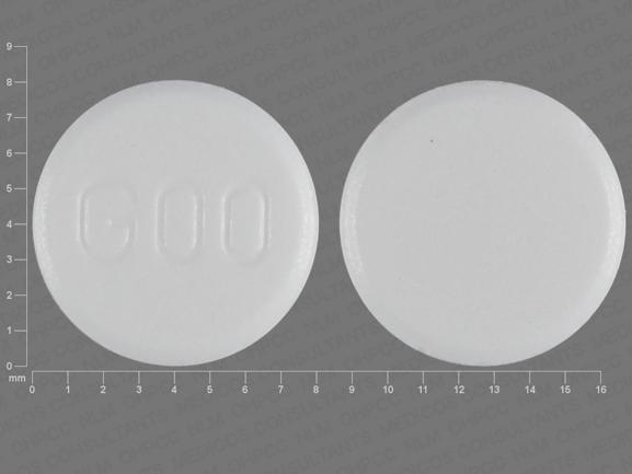 Pill G00 White Round is Plan B One Step