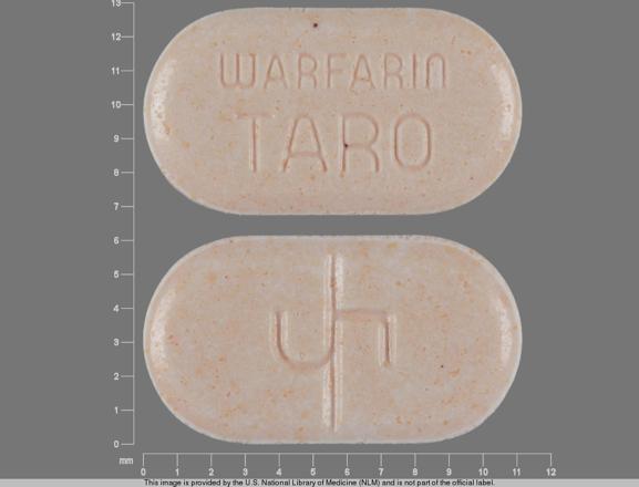 Warfarin sodium 5 mg 5 WARFARIN TARO