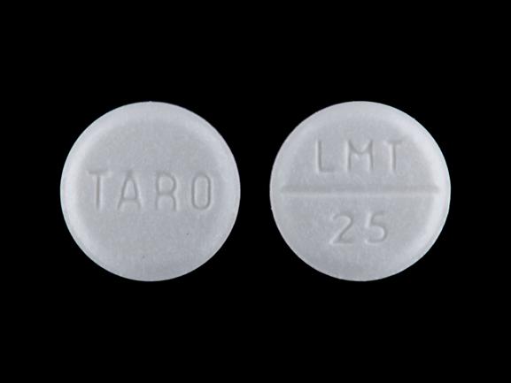 Lamotrigine 25 mg TARO LMT 25