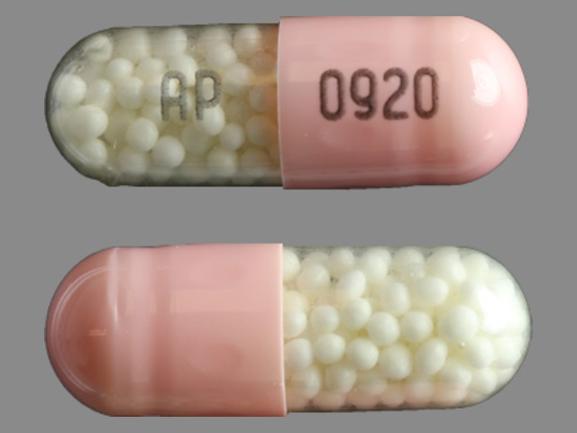 Pill AP 0920 White Capsule/Oblong is Dilatrate-SR