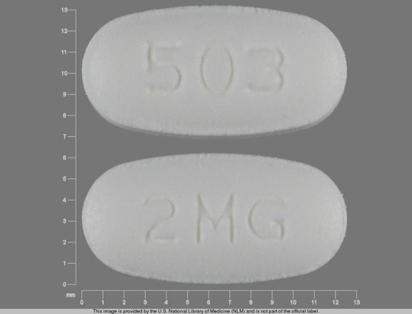 Pill 503 2MG White Capsule/Oblong is Intuniv