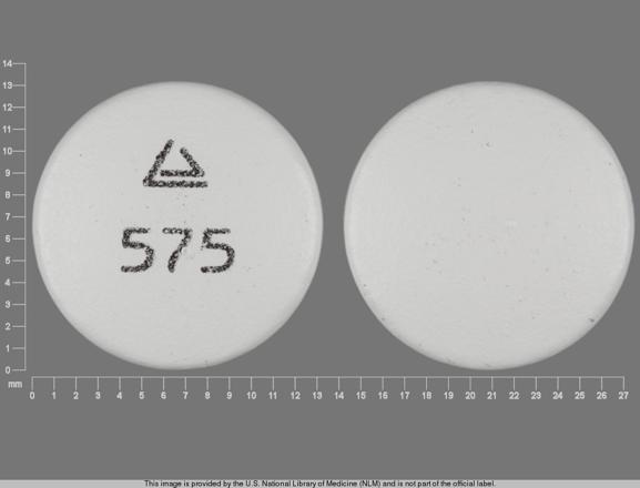 Pill Logo 575 White Round is Fortamet