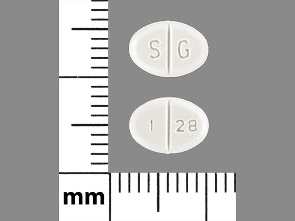 Pramipexole dihydrochloride 0.5 mg S G 1 28