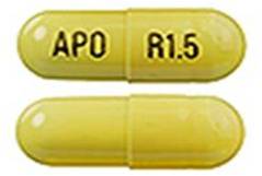 Rivastigmine tartrate 1.5 mg APO R1.5