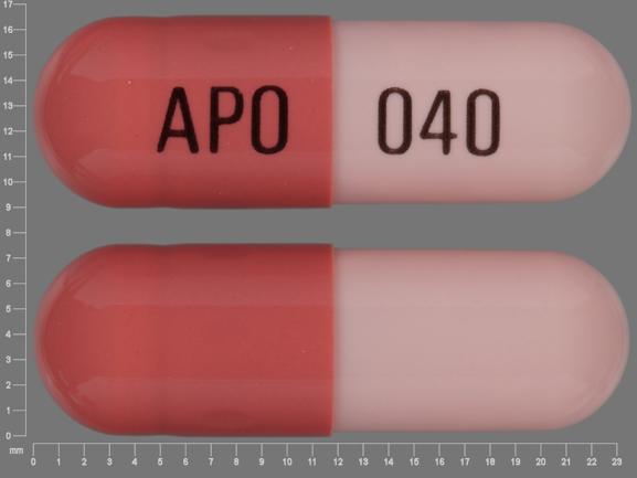 Omeprazole delayed release 40 mg APO 040