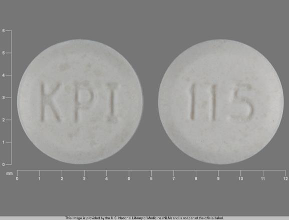 Pill KPI 115 White Round is Cytomel