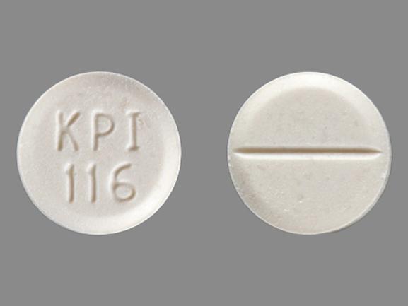 Pill KPI 116 White Round is Cytomel